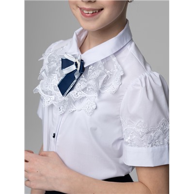 898-1 Блузка для девочки короткий рукав