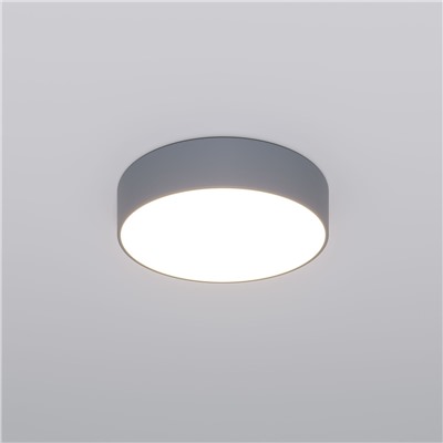 Потолочный светодиодный светильник с регулировкой яркости и цветовой температуры
                     Eurosvet  90318/1 серый