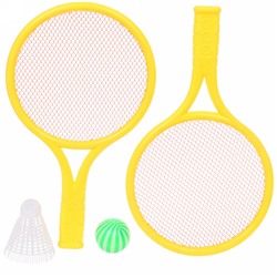 Теннис пляжный в наборе BT-358A-1: 2 ракетки 30*17.5 см, шарик, волан