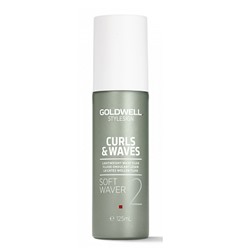 Gоldwell stylesign curly waves soft waver флюид для укладки вьющихся волос 125мл