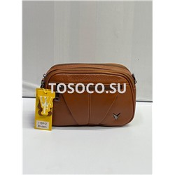 1159 brown сумка Wifeore натуральная кожа 15x8x23