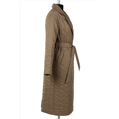 01-11317 Пальто женское демисезонное (пояс)