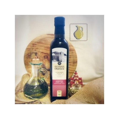 Оливковое масло Akrotiri, о.Крит, Греция, ст.бут., 500мл