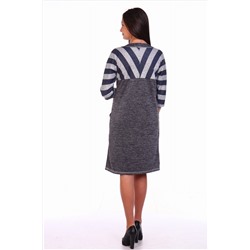 М0636 Платье женское сандра серый (А)
