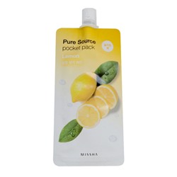 Missha Pure Source Pocket Pack Lemon Pouch, 1шт 10 мл