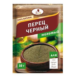 ЭВ NATUREL Перец черный молотый, 10 г