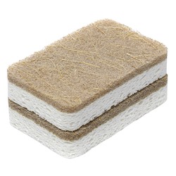 Набор губок для посуды из целлюлозы и кокосового волокна Eco Sponge, 6 шт.