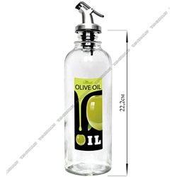 Бутылка для масла,уксуса 500мл "Olive oil/Оливка" (8)