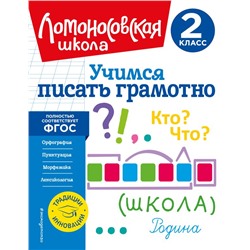 Комплект из 2-х книг. Учимся писать и считать. 2 класс Селькина Л. В., Худякова М. А., Иванов В. С.