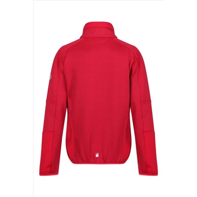 Regatta Junior Red Highton Winter Full Zip Fleece