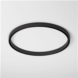 Slim Magnetic Накладной радиусный шинопровод черный ⌀ 800мм