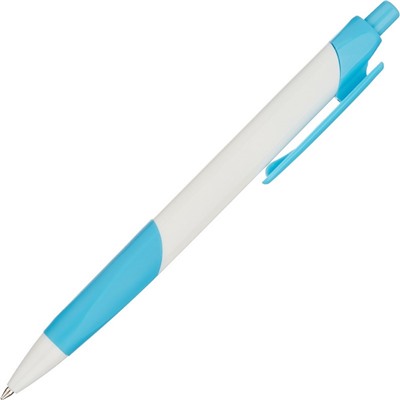 Ручка шариковая Attache Symbol,син.ст.авт.гол/бел.корп,поднан.лог12шт/уп