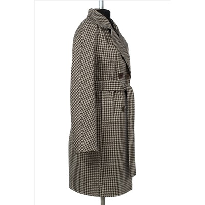01-11244 Пальто женское демисезонное (пояс)