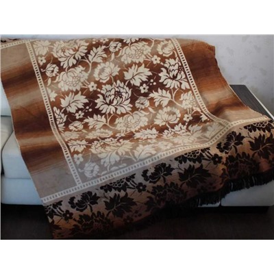 Плед cotton Rajtex 150*200 Осень коричневая 09109c