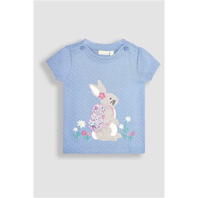 JoJo Maman Bébé Appliqué T-Shirt