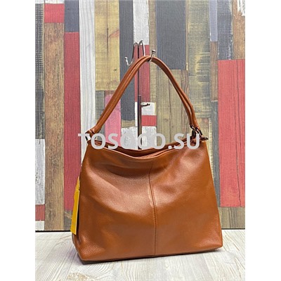 8086-2 brown сумка Wifeore натуральная кожа 27x13x33