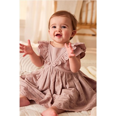 Mink Pink Baby Broderie Dress (0mths-2yrs)