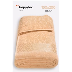 Махровая простыня 150Х200 Happy Fox Home