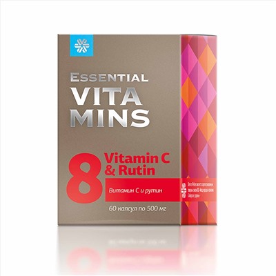 Витамин С и рутин - Essential Vitamins 60 таблеток