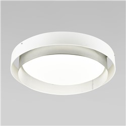 Умный потолочный светильник
                     Eurosvet  90287/1 белый/серебро Smart