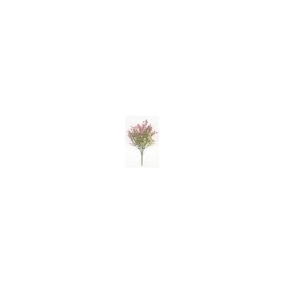 Искусственные цветы, Ветка в букете зелени болотный с цветами (1010237)