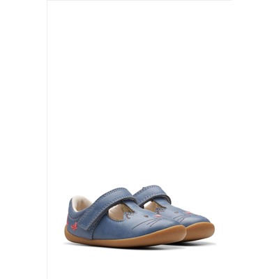 Clarks Denim Roamer Ears Toddler Shoes