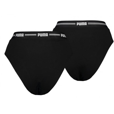 Трусы женские p*uma WOMEN V-SHAPE HIGH WAIST BRIEF 2P PACK