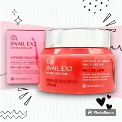 [Bonibelle] ОМОЛАЖИВАЮЩИЙ КРЕМ С ЭФФЕКТОМ ЛИФТИНГА SNAIL EX2 INTENSE SOLUTION CREAM, 80 мл