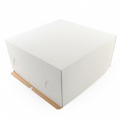 Коробка для торта 28*28*14 см, без окна (самолет) New