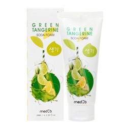 MEDB Green Tangerine Soda Foam Пенка для умывания с экстрактом зеленого мандарина и содой