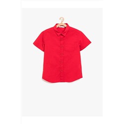 Красная рубашка для мальчика 8YKB66458GW
