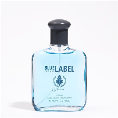Туалетная вода мужская Favorit Blue Label, 100 мл (по мотивам Blue Label (Givenchy)