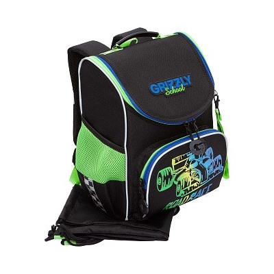 RAm-485-2 Рюкзак школьный с мешком