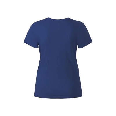 esmara® Damen T-Shirt, mit Rundhalsausschnitt