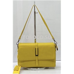 020-2 yellow сумка Wifeore натуральная кожа 17х25х7