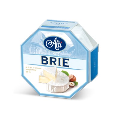 Сыр с белой плесенью ALTI Brie (0.125кг *8)