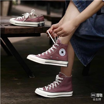 Высокие кеды Convers*e Chuc*k Taylo*r 👟  Реплика 1:1