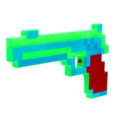 Пистолет «Пиксель», световые и звуковые эффекты, МИКС
