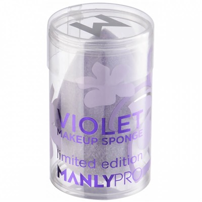 Бьюти спонж многофункциональный для растушевки Manly PRO Violet СП18 (Лимитированный выпуск)