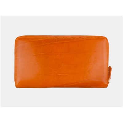 Кожаное портмоне из натуральной кожи «PR0011 Orange»