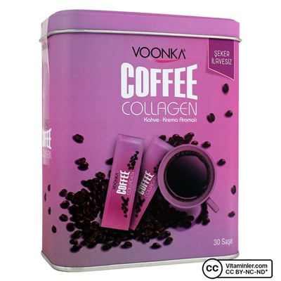 Voonka Coffee Collagen Cream 30 Saşe