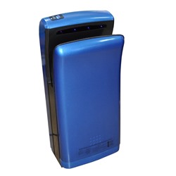 BRIMIX - Сушилка для рук погружная, высокоскоростная, бизнес класса, корпус пластик АБС, цвет сатин синий, 1200W  ( 6992)