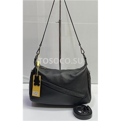3010-2 black сумка  Wifeore натуральная кожа 16х22