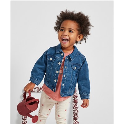 VESTE EN JEAN BÉBÉ FILLE LOW IMPACT