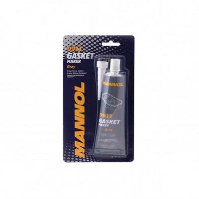 Герметик прокладок MANNOL 9913 Silicone-Gasket gray серый от-40 С до +230 С 85гр (блистер)