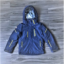 М.5506-2 Куртка темно синяя (128,140,146,152)