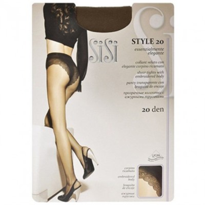 Колготки SiSi Style (Сиси Стиль), Miele (телесный), 20 den, 5 размер