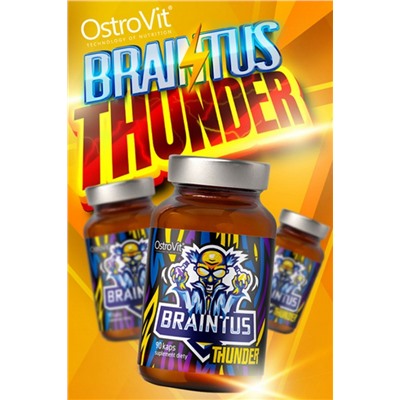 OstroVit Braintus Thunder 90 kaps - для мозга