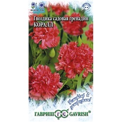 Гвоздика садовая Гренадин Коралл,* 0,05 г серия Устойчив к заморозкам! (цена за 2 шт)