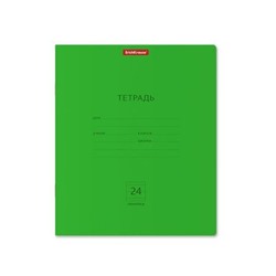 Тетрадь  24л линия "Классика Neon" зеленая 56550 Erich Krause